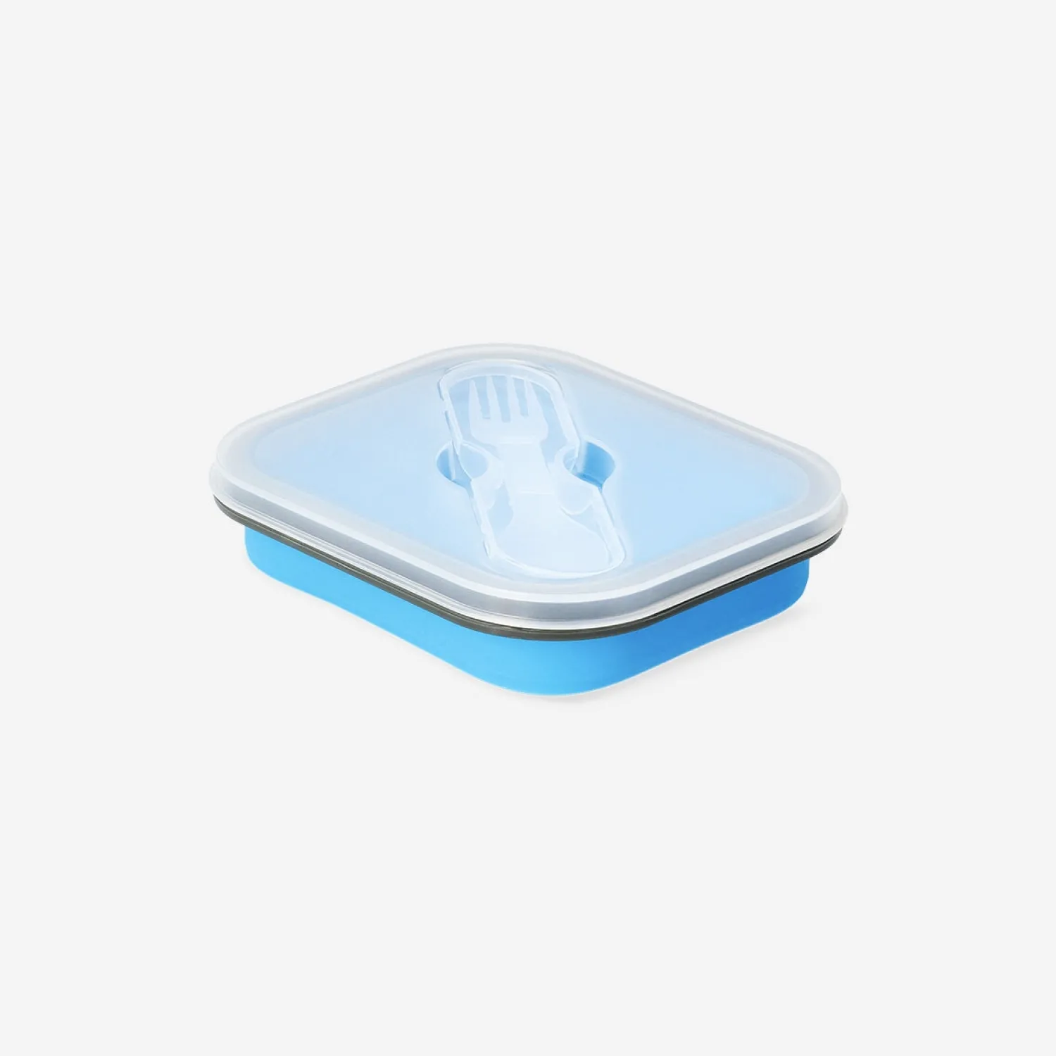 Discount Flying Tiger Kollapsible blaue Lunchbox mit Spork