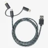 Clearance Flying Tiger Ladekabel. Für USB-C, Micro USB und lightning