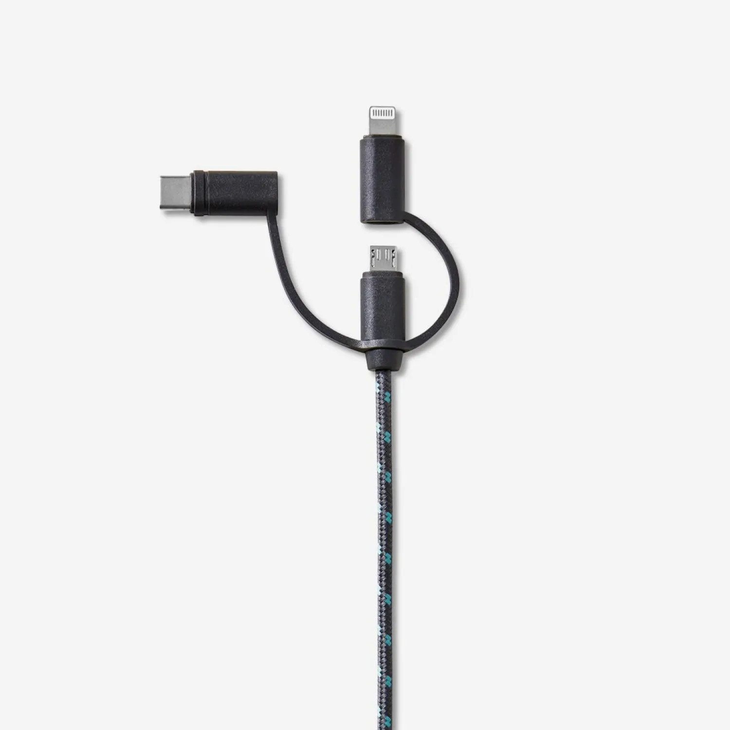 Clearance Flying Tiger Ladekabel. Für USB-C, Micro USB und lightning