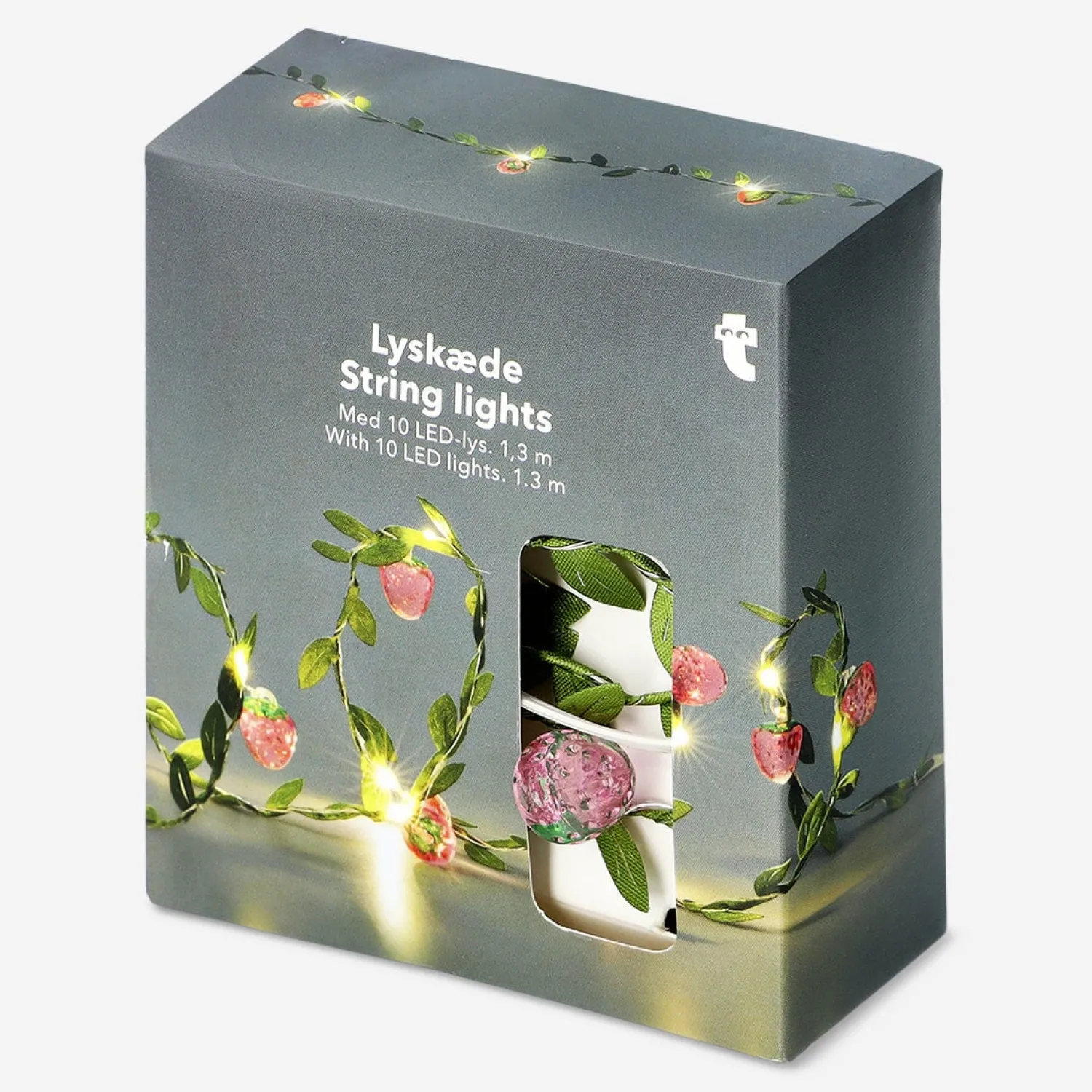 Online Flying Tiger Lichterkette mit Erdbeeren - 7,5 cm