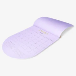 Fashion Flying Tiger Lila Monatlicher Wandkalender - Spanisch