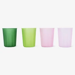 Clearance Flying Tiger Mehrfarbige Becher - 4 Stk