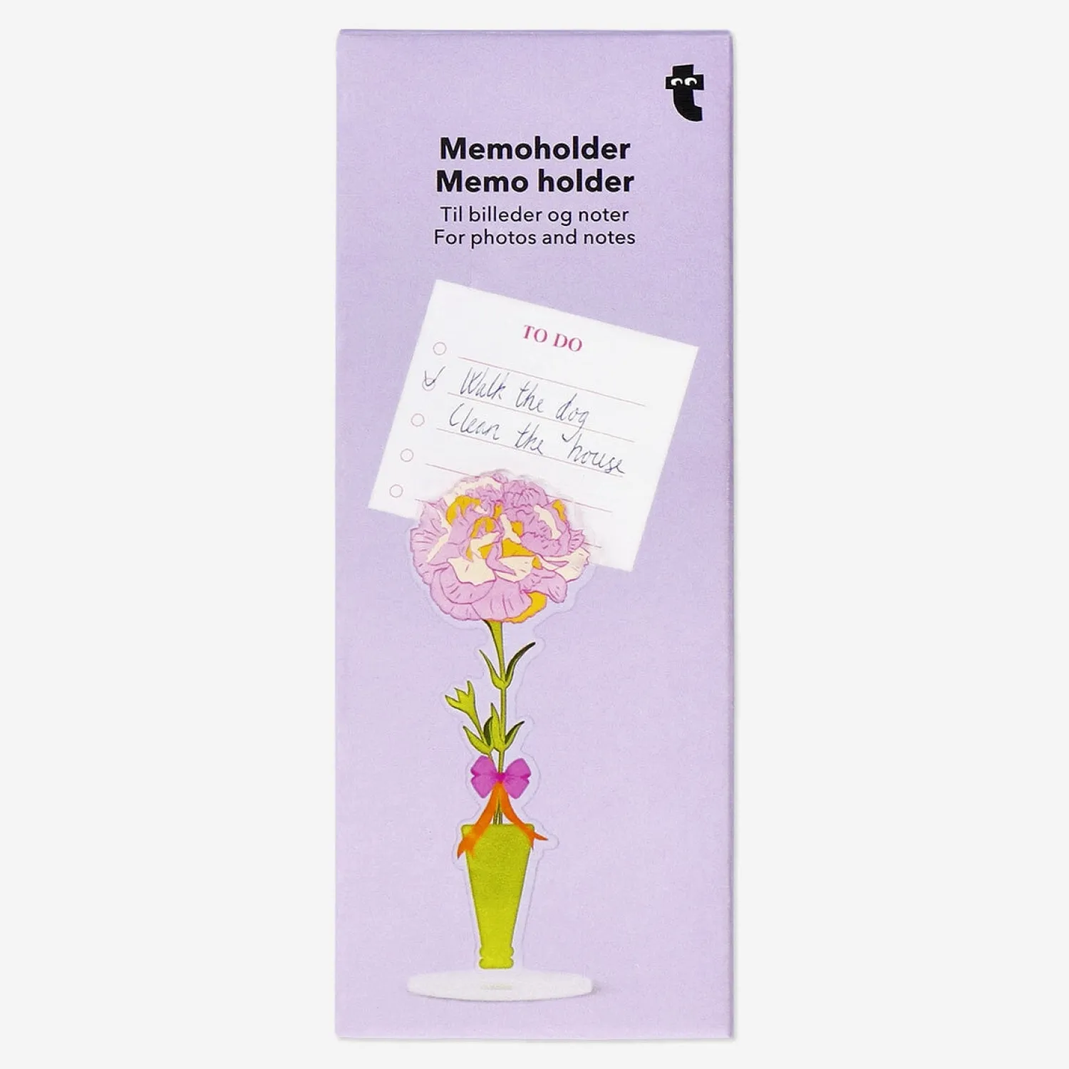 Hot Flying Tiger Memohalter in Form einer Blume