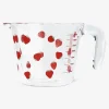 Hot Flying Tiger Messbecher mit Erdbeeraufdruck