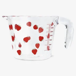Hot Flying Tiger Messbecher mit Erdbeeraufdruck