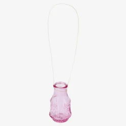 Best Flying Tiger Mini-Vase aus rosa Glas