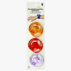 Hot Flying Tiger Nachfüllscheiben für ein Scheibenfliegerarmband - 9 Stk