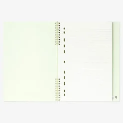 Best Flying Tiger Notizbuch mit Blumenmuster - A4