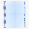 Fashion Flying Tiger Notizbuch mit Seitenmarkern. A4