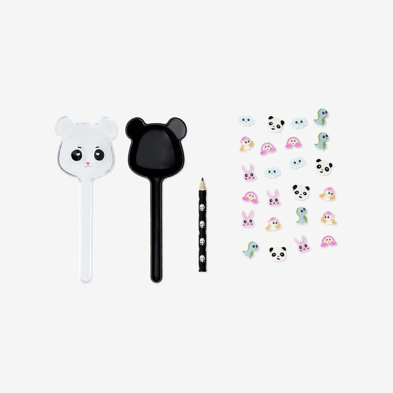 Clearance Flying Tiger Panda-Bleistift mit Radiergummis