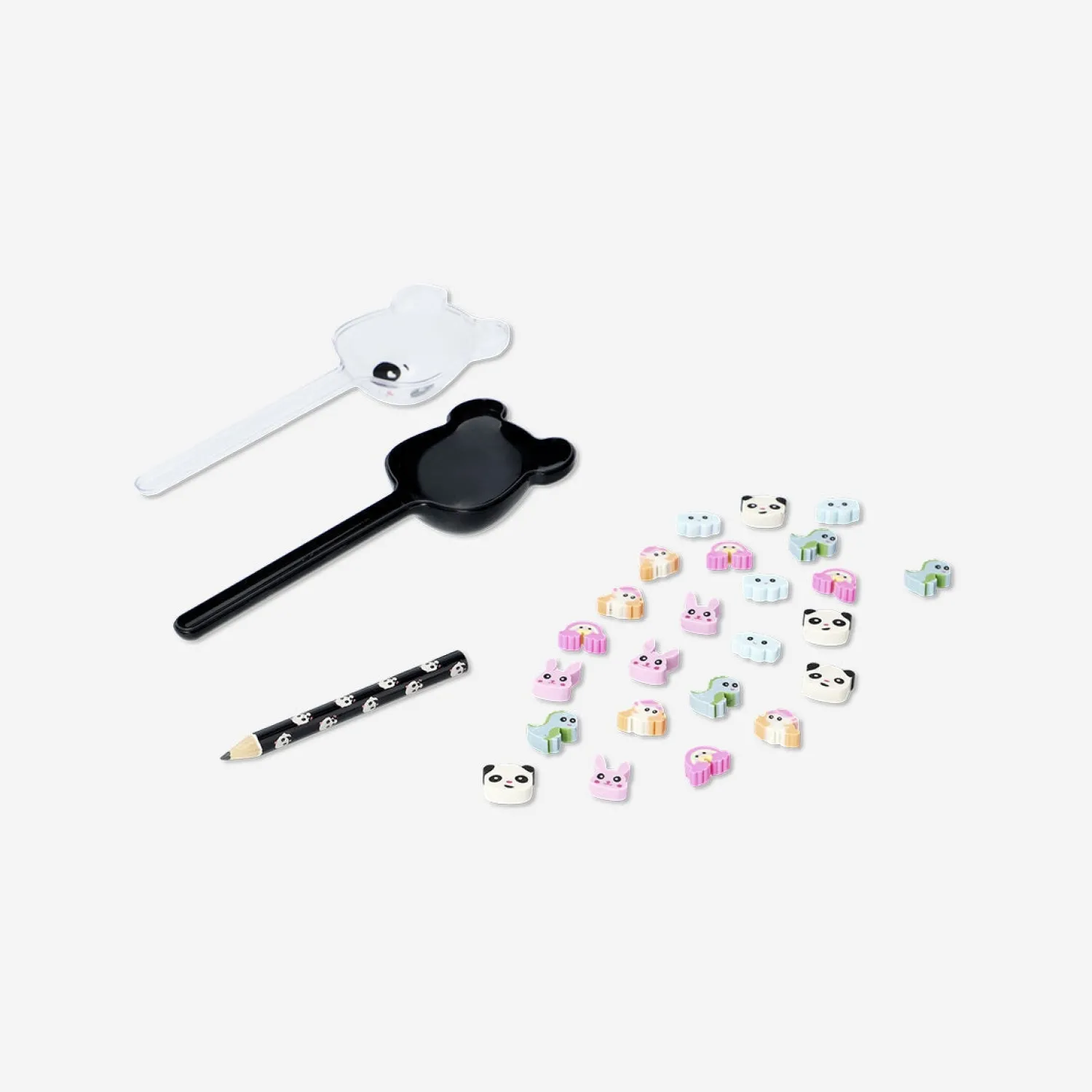 Clearance Flying Tiger Panda-Bleistift mit Radiergummis