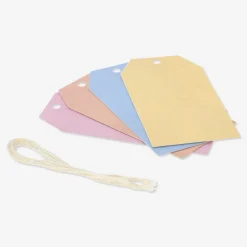 Clearance Flying Tiger Pastellfarbene Geschenkanhänger. 4 Stk