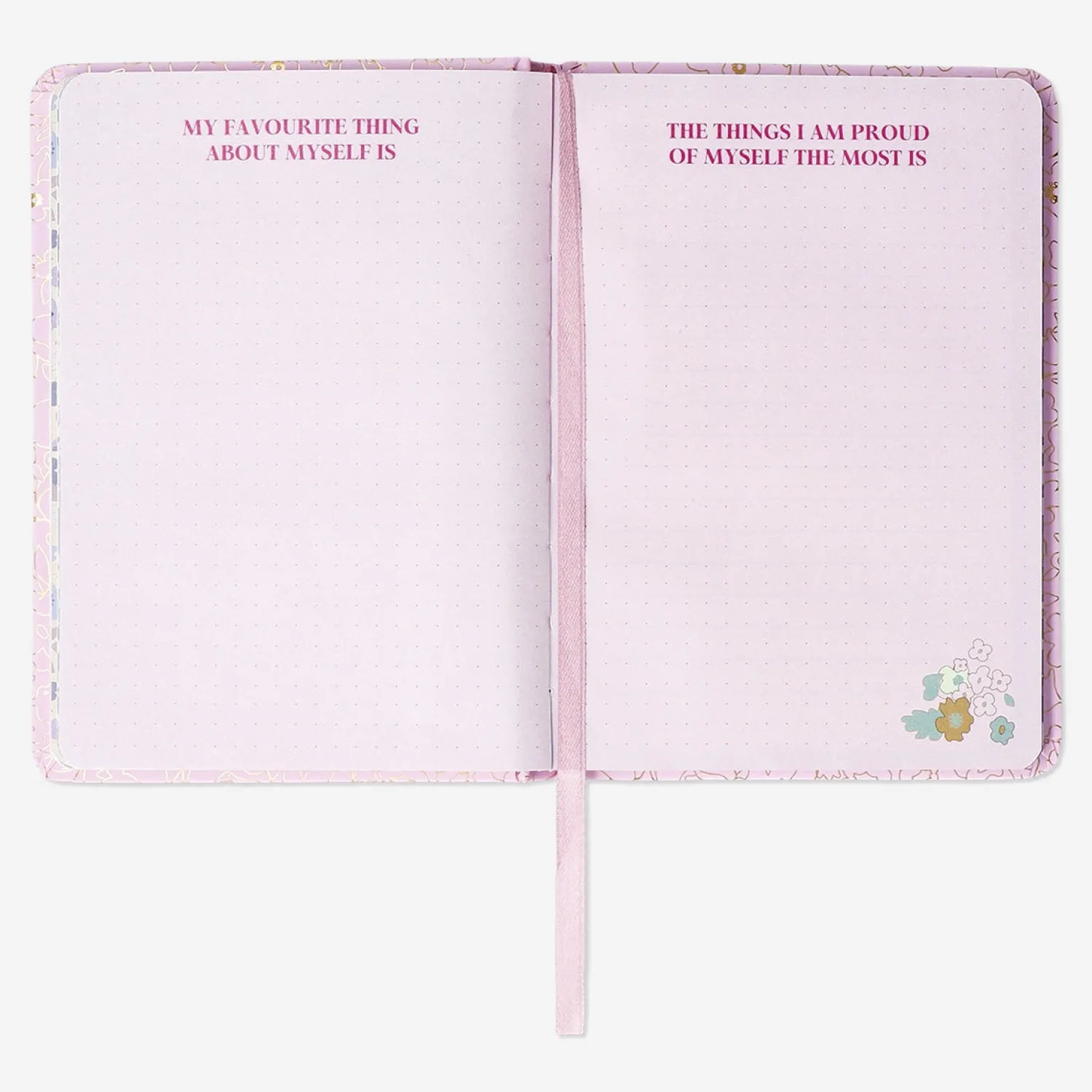 Outlet Flying Tiger Pink Personal Planner auf Englisch