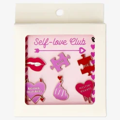 Outlet Flying Tiger Pins mit Symbolen für Kleidung - 6 Stk