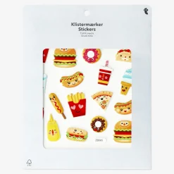 Fashion Flying Tiger Puffy Food Aufkleber