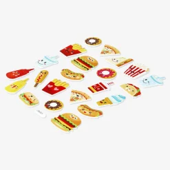 Fashion Flying Tiger Puffy Food Aufkleber