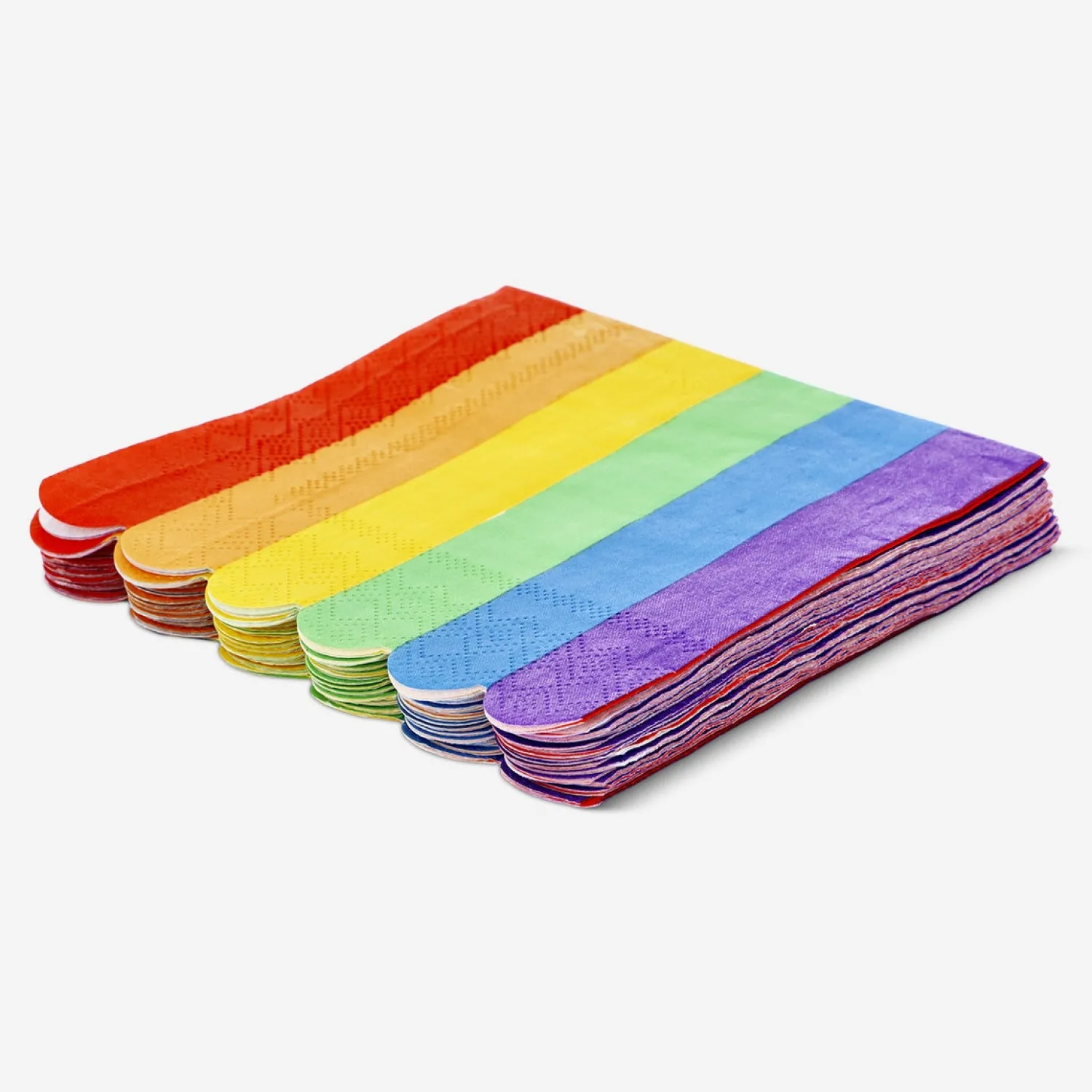Clearance Flying Tiger Regenbogen-Servietten. 16 Stk