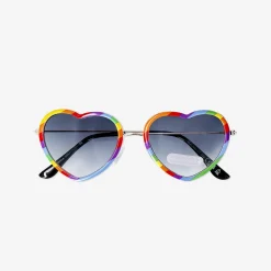Clearance Flying Tiger Regenbogen-Sonnenbrille in Herzform