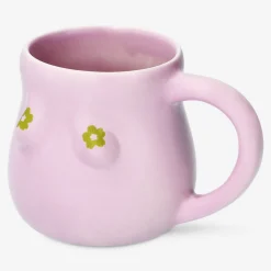 Outlet Flying Tiger Rosa Becher mit Brüsten - 360 ml