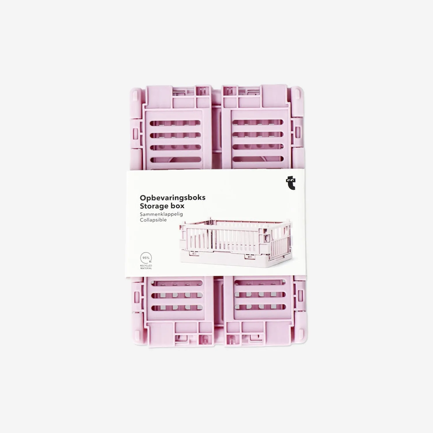 Sale Flying Tiger Rosa faltbare Aufbewahrungsbox - Klein