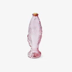 Clearance Flying Tiger Rosa Fischglasflasche - 530 ml