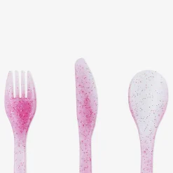 Online Flying Tiger Rosa Kunststoff-Besteck - 6 Stk