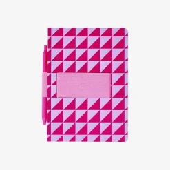 New Flying Tiger Rosa Notizbuch mit Kugelschreiber - A5