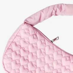 Outlet Flying Tiger Rosa Tasche mit gesteppten Herzen