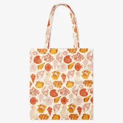 Outlet Flying Tiger Rosa Tragetasche mit Muschelmotiv