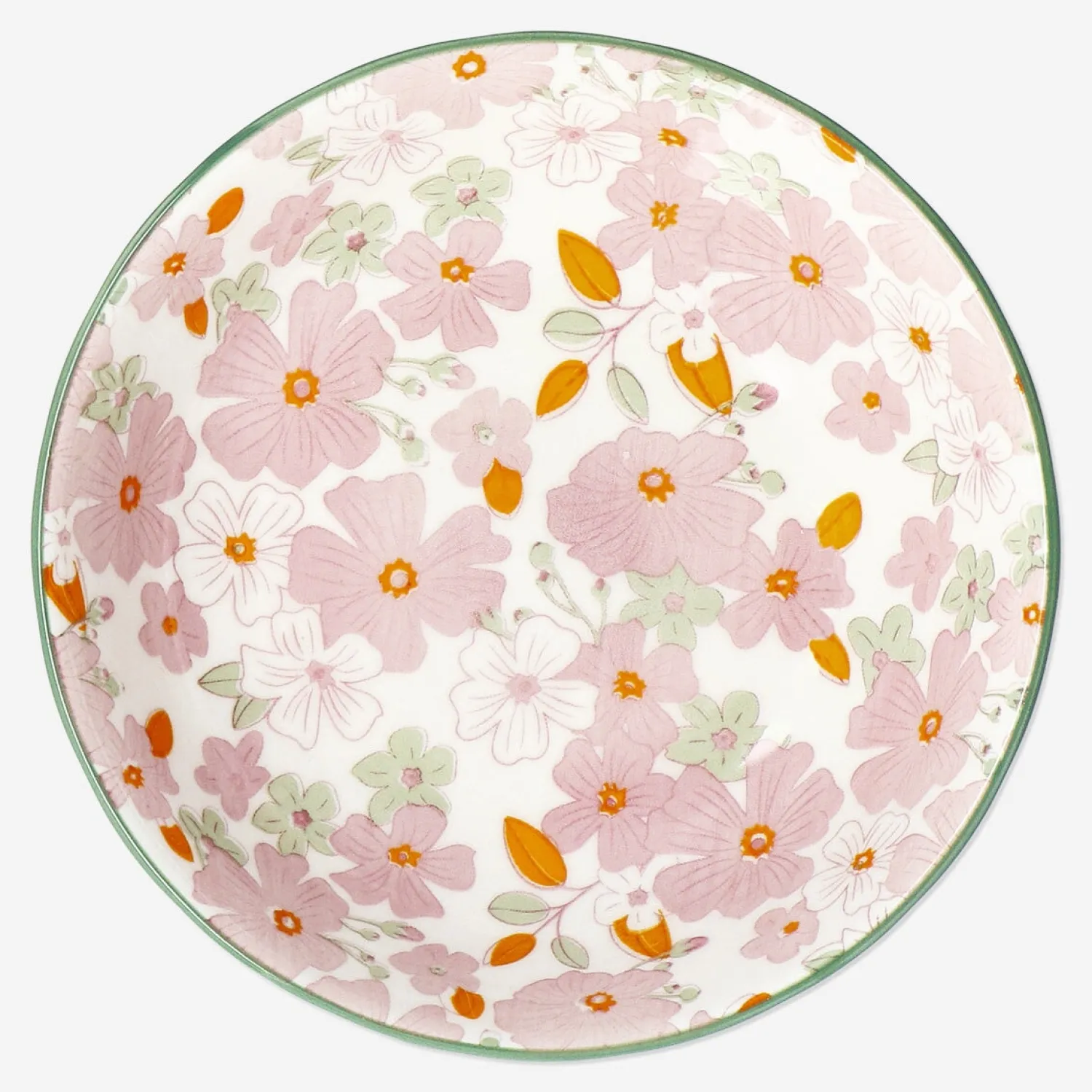 Online Flying Tiger Schale mit Blumen