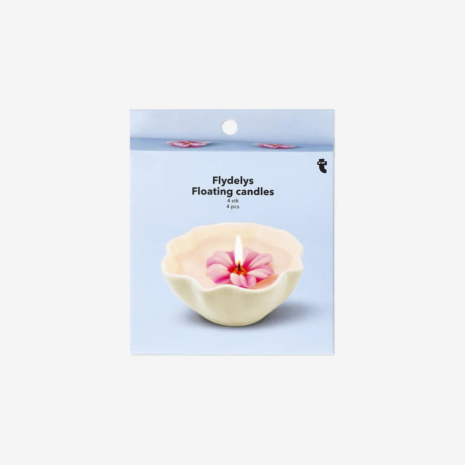 Outlet Flying Tiger Schwimmende Blumenkerzen - 4 Stk