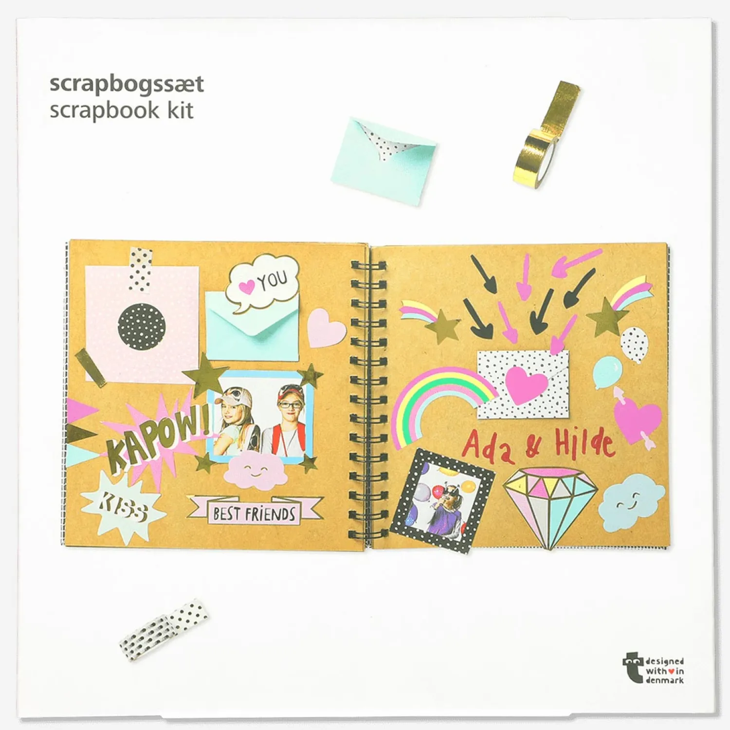 Best Flying Tiger Scrapbooking-Bausatz