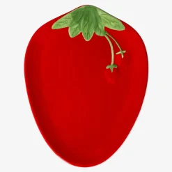 Clearance Flying Tiger Servierplatte mit Erdbeeren