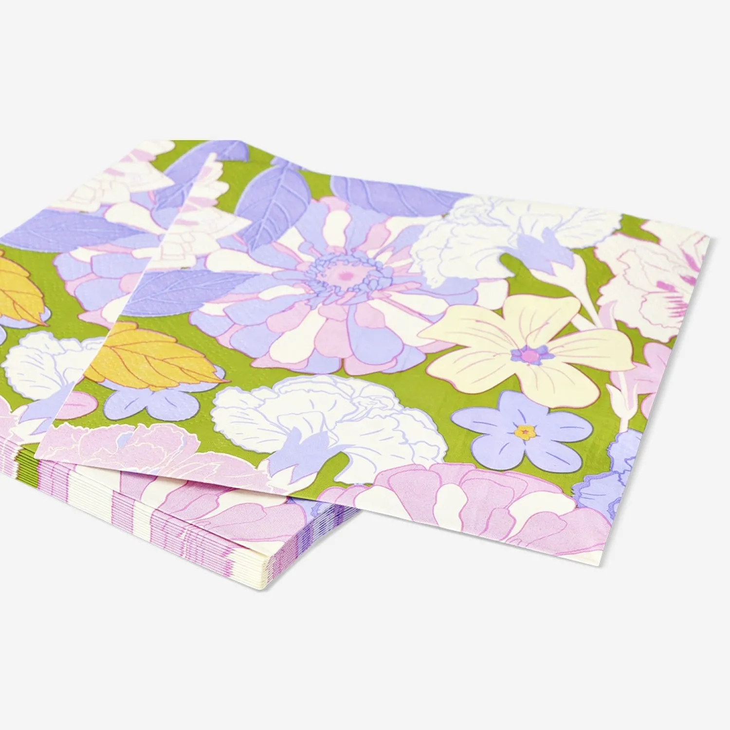 Clearance Flying Tiger Servietten mit Blumen - 15 Stk
