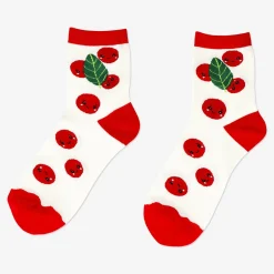 Hot Flying Tiger Socken mit Pizza - Einheitsgröße