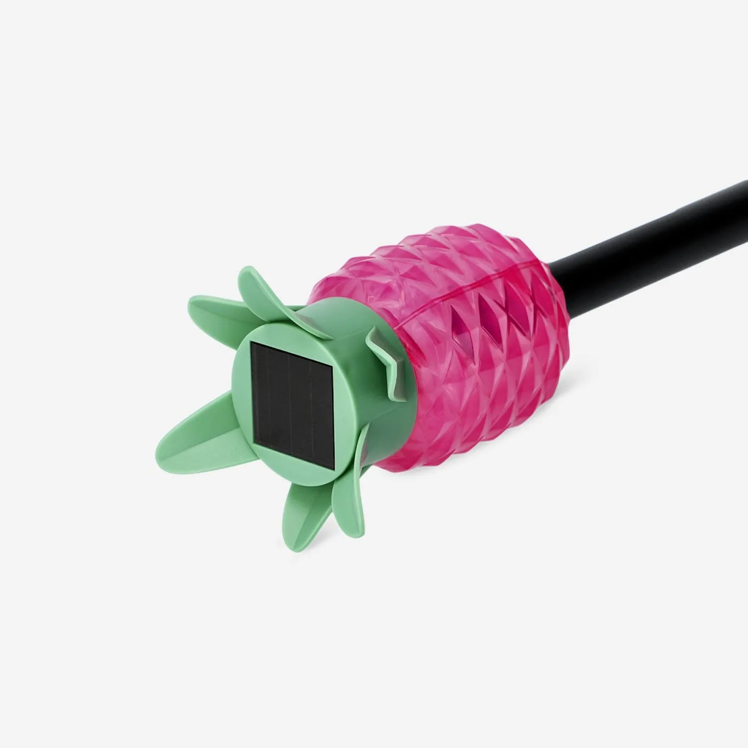 Best Flying Tiger Solarlampe mit rosa Ananas-Topper