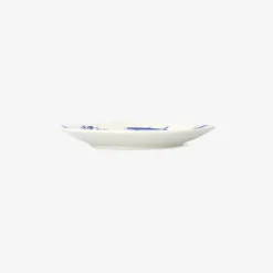 Fashion Flying Tiger Teller mit blauem Fischmotiv - 16 cm