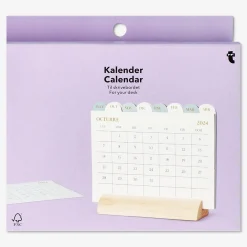 Discount Flying Tiger Tischkalender mit Holzhalterung - Spanisch