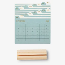 Discount Flying Tiger Tischkalender mit Holzhalterung - Spanisch