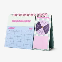 Online Flying Tiger Tischkalender mit monatlichen Aufgaben - Englisch