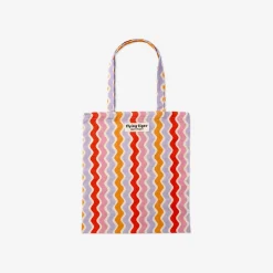 Outlet Flying Tiger Tragetasche mit welligen Streifen
