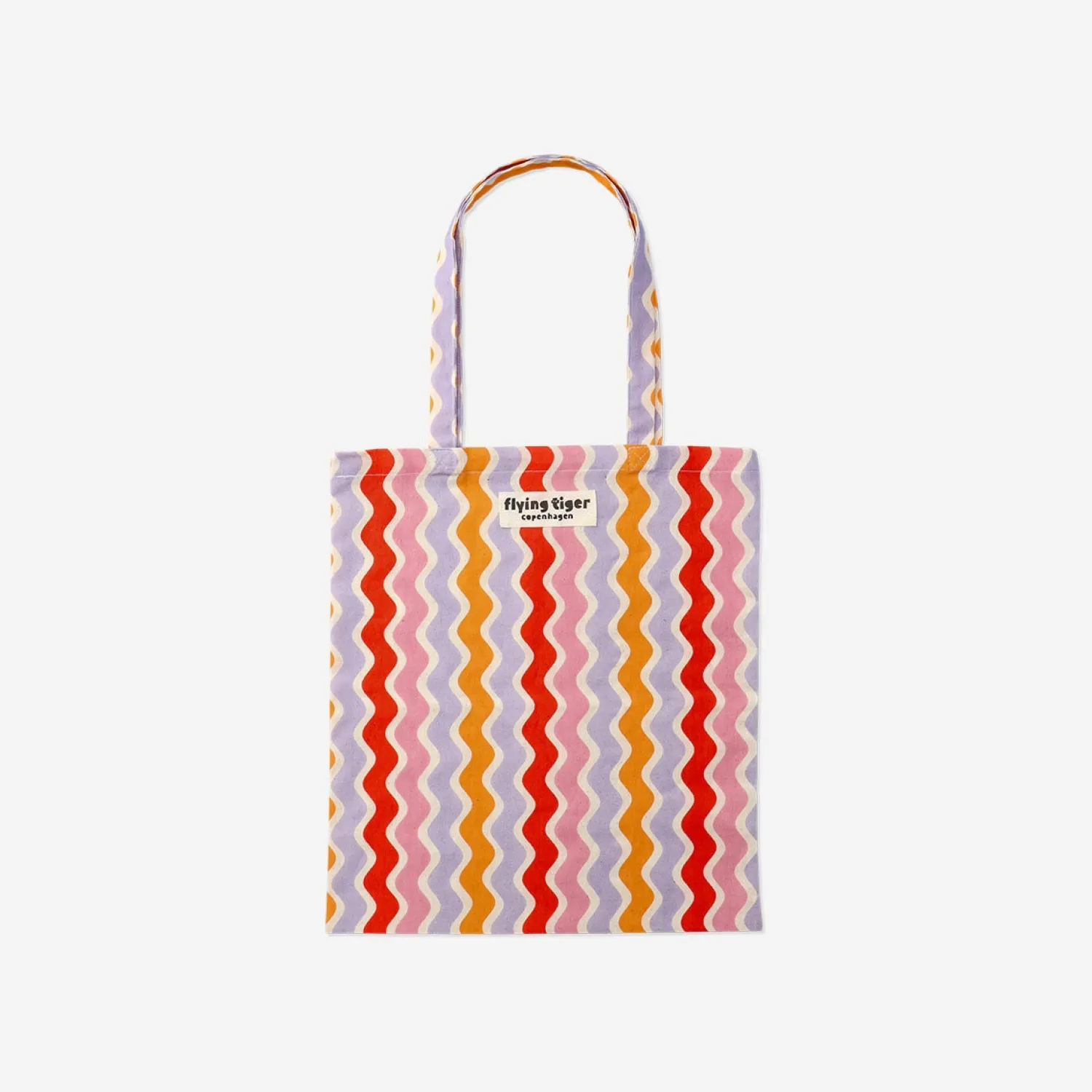 Outlet Flying Tiger Tragetasche mit welligen Streifen