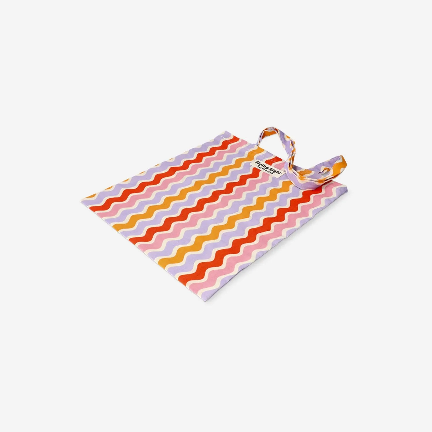 Outlet Flying Tiger Tragetasche mit welligen Streifen
