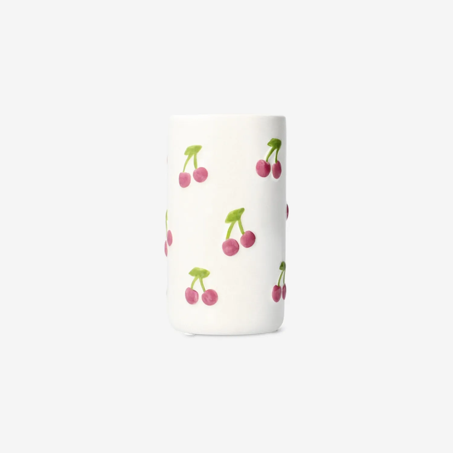 Hot Flying Tiger Vase mit geprägten Kirschen