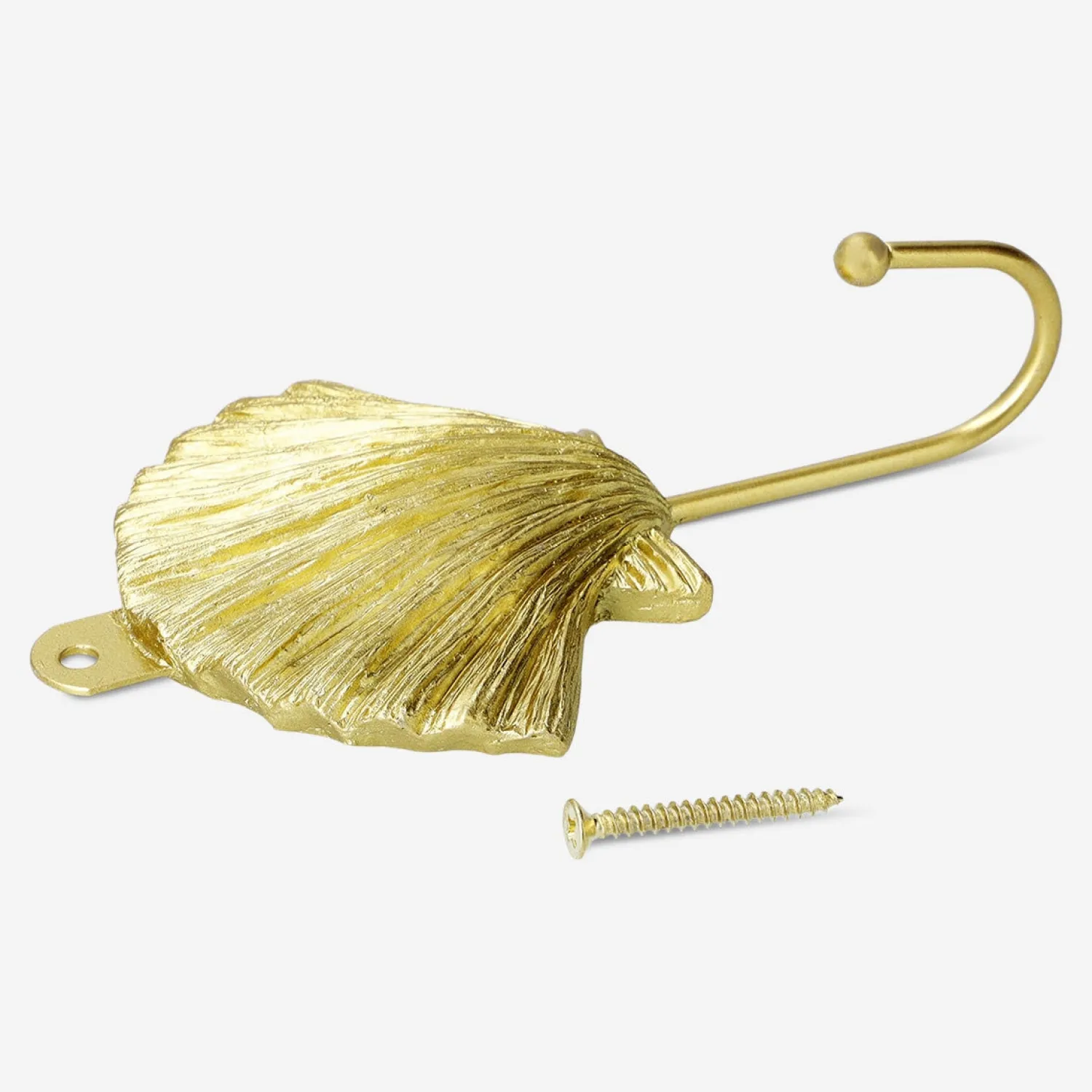 Online Flying Tiger Wandhaken aus Messing in Muschelform
