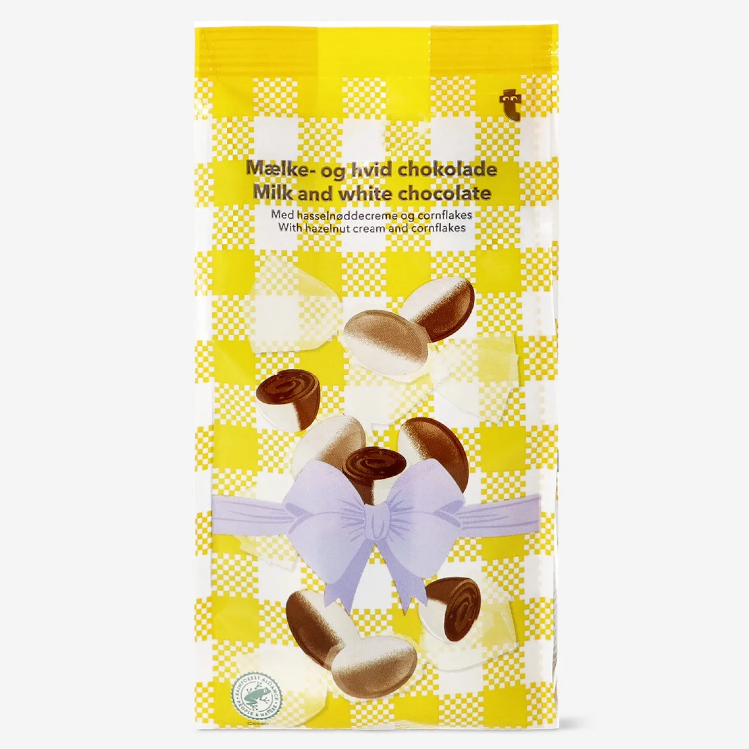 Clearance Flying Tiger Weiße Schokoladeneier mit Haselnusscreme und Müsli