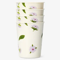 Outlet Flying Tiger Wiederverwendbare Becher mit Kirschblüten - 4 Stk