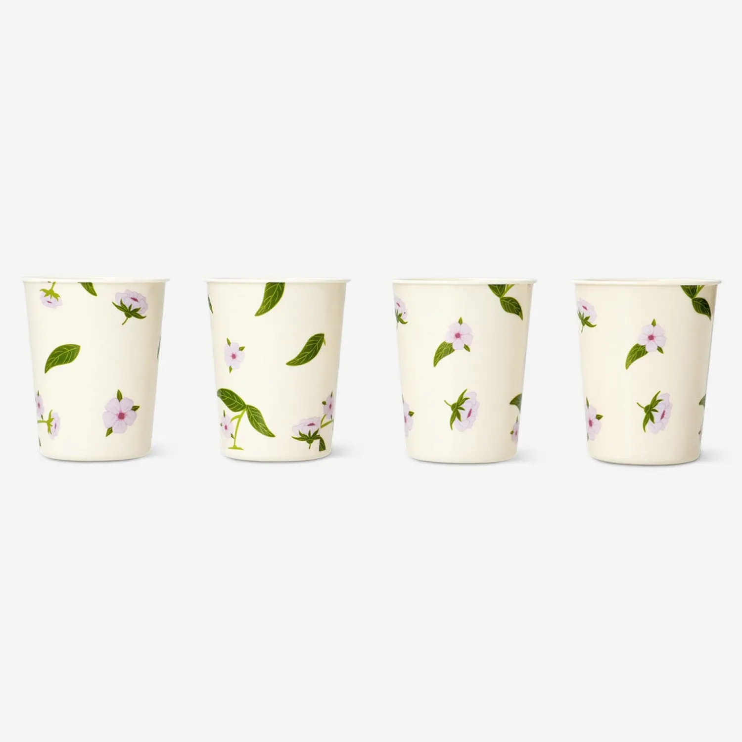 Outlet Flying Tiger Wiederverwendbare Becher mit Kirschblüten - 4 Stk