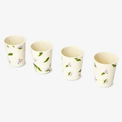 Outlet Flying Tiger Wiederverwendbare Becher mit Kirschblüten - 4 Stk