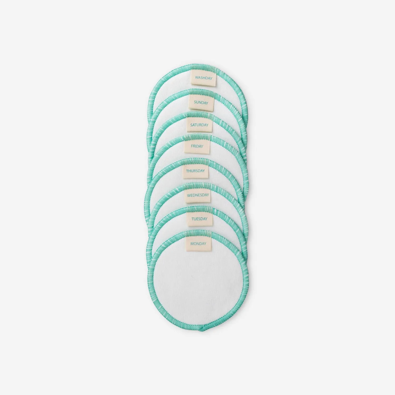 Fashion Flying Tiger Wiederverwendbare Wattepads mit Netzbeutel - 8 Stück